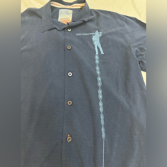 Tommy Bahama Silk Astros Baseball Shirt - Picture 9 of 10